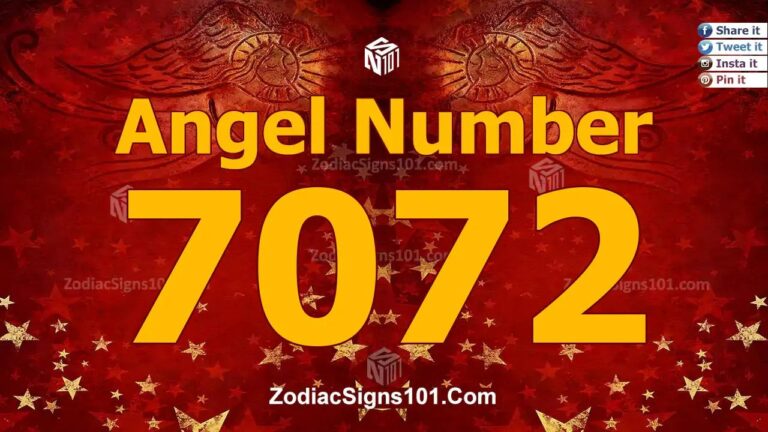 7072 Angel Number Spiritual Meaning And Significance