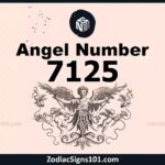 7125 Angel Number Spiritual Meaning And Significance