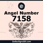 7158 Angel Number Spiritual Meaning And Significance