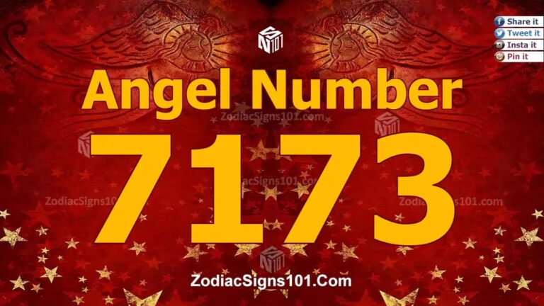 7173 Angel Number Spiritual Meaning And Significance