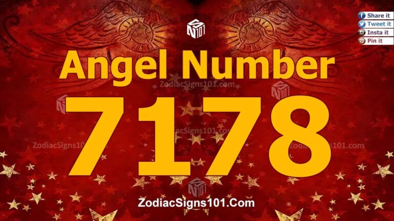 7178 Angel Number Spiritual Meaning And Significance