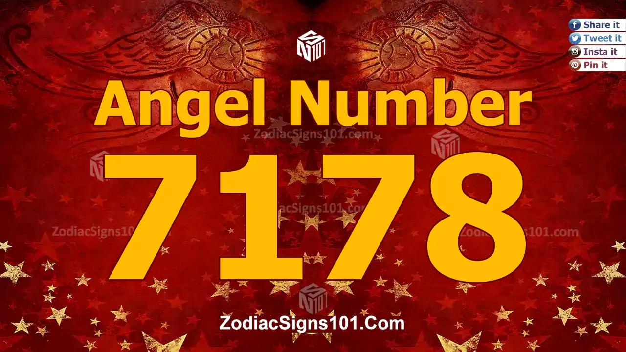 7178 Angel Number Spiritual Meaning And Significance