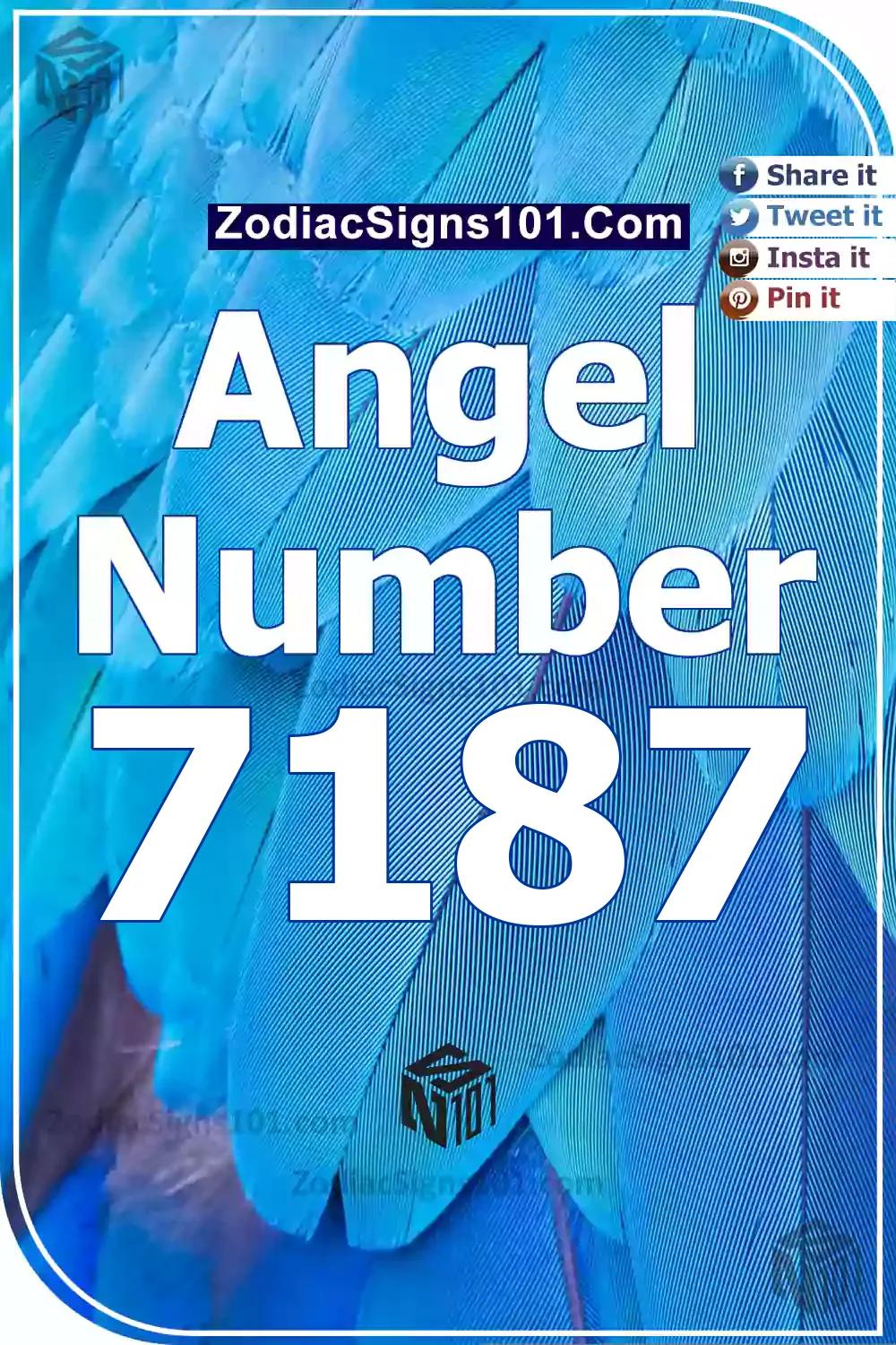 7187 Angel Number Meaning