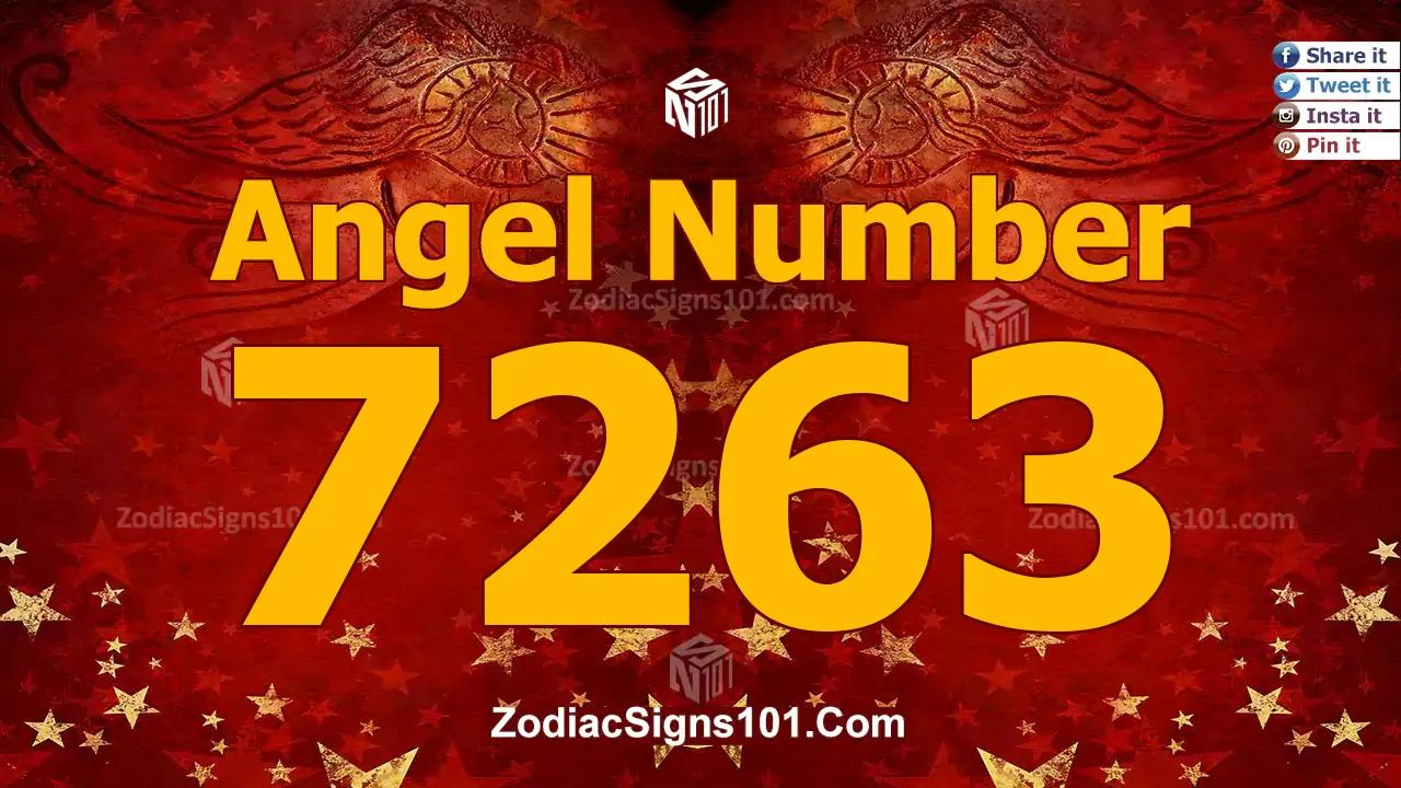 7263 Angel Number Spiritual Meaning And Significance