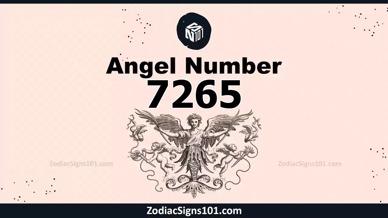 7265 Angel Number Spiritual Meaning And Significance