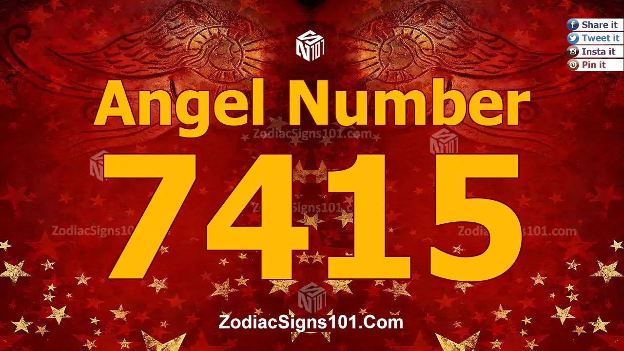 7415 Angel Number Spiritual Meaning And Significance
