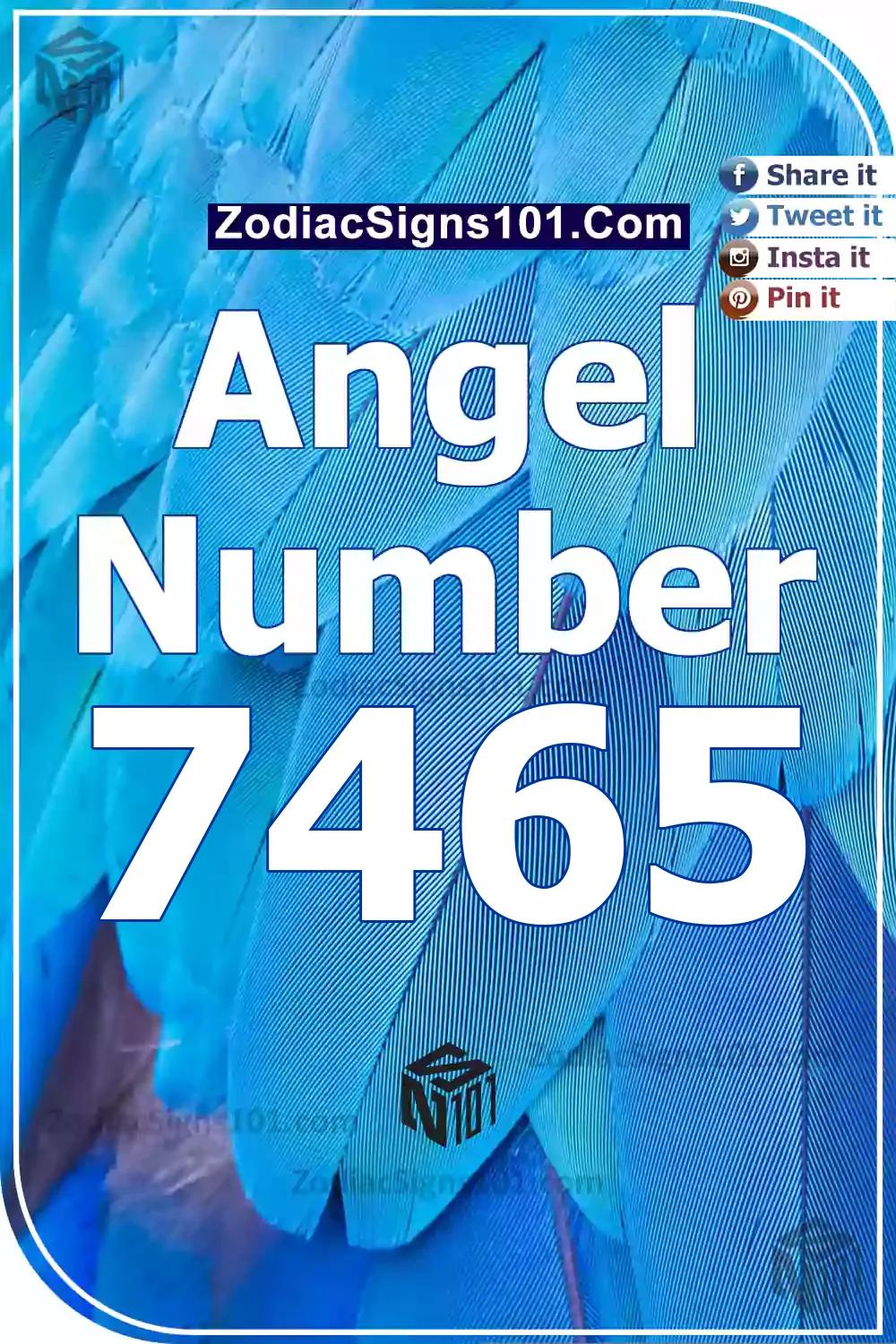 7465 Angel Number Meaning
