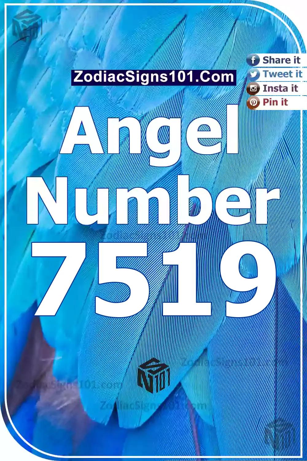 7519 Angel Number Meaning