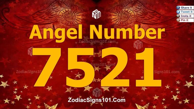7521 Angel Number Spiritual Meaning And Significance