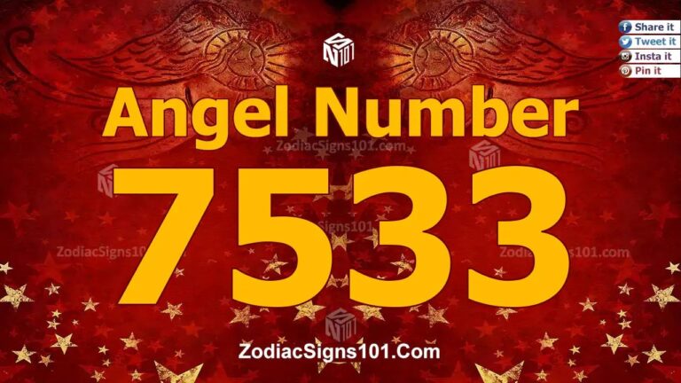 7533 Angel Number Spiritual Meaning And Significance