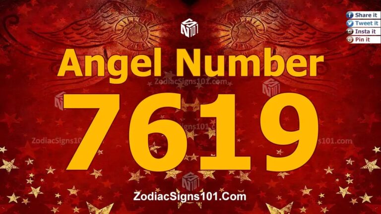 7619 Angel Number Spiritual Meaning And Significance