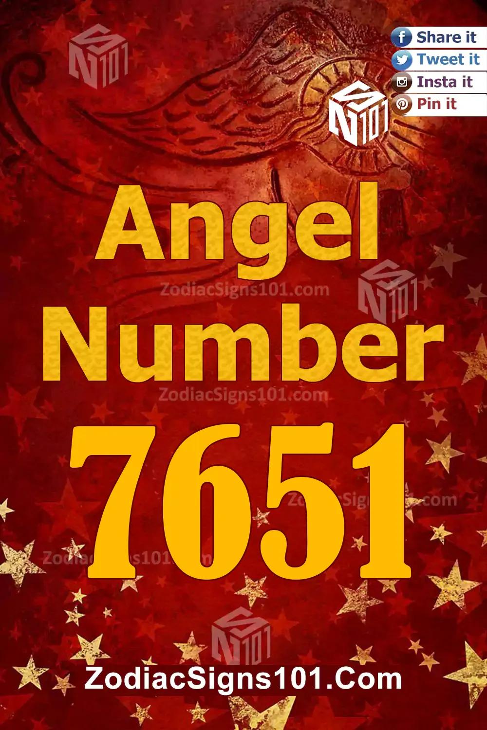 7651 Angel Number Meaning