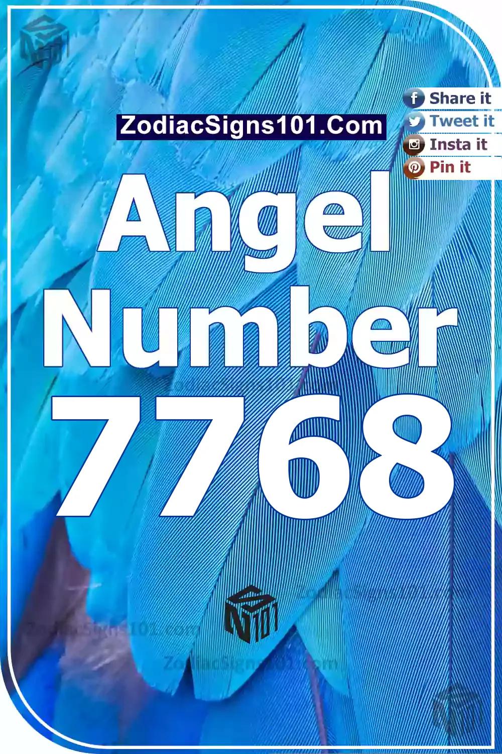 7768 Angel Number Meaning