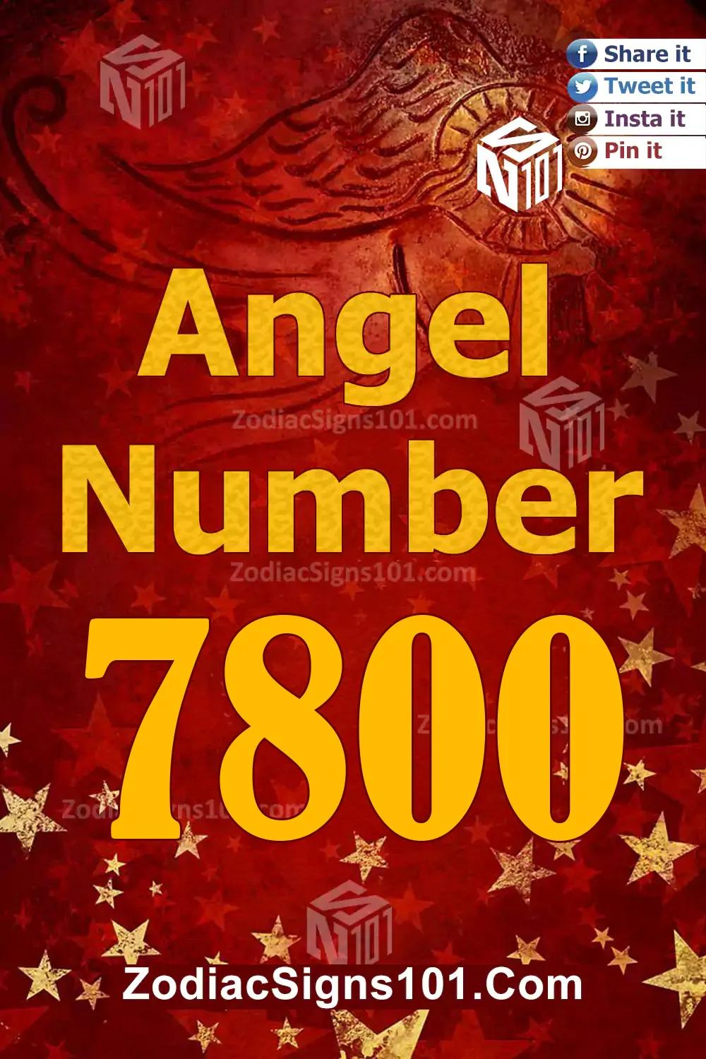 7800 Angel Number Meaning