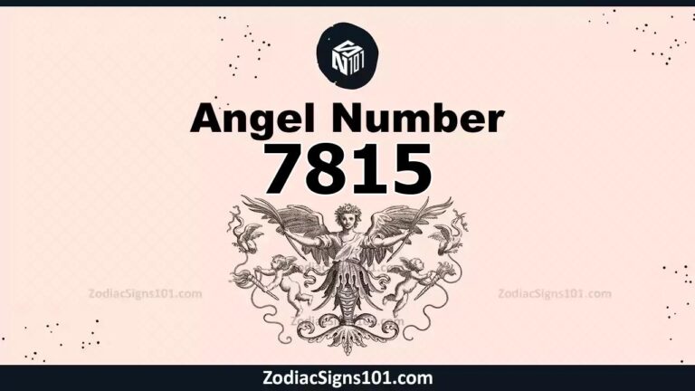 7815 Angel Number Spiritual Meaning And Significance