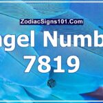 7819 Angel Number Spiritual Meaning And Significance