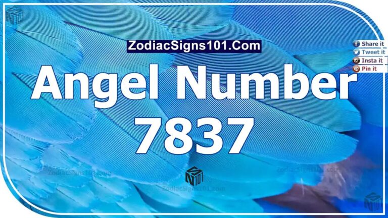 7837 Angel Number Spiritual Meaning And Significance