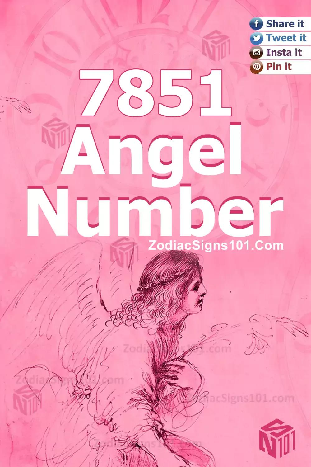 7851 Angel Number Meaning
