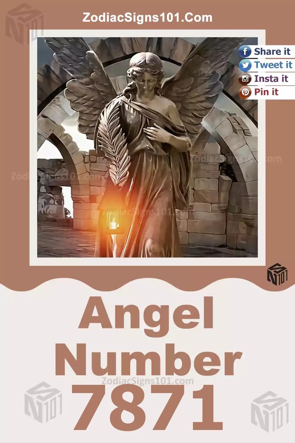 7871 Angel Number Meaning