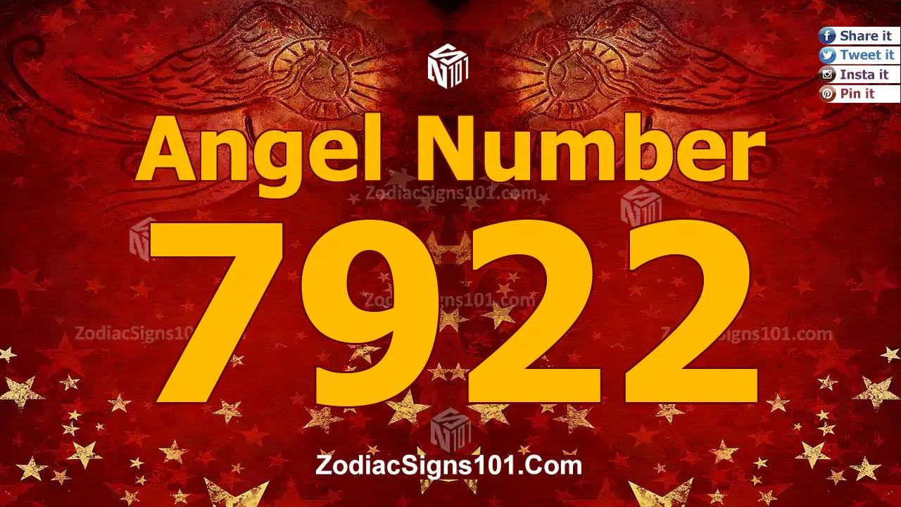 7922 Angel Number Spiritual Meaning And Significance