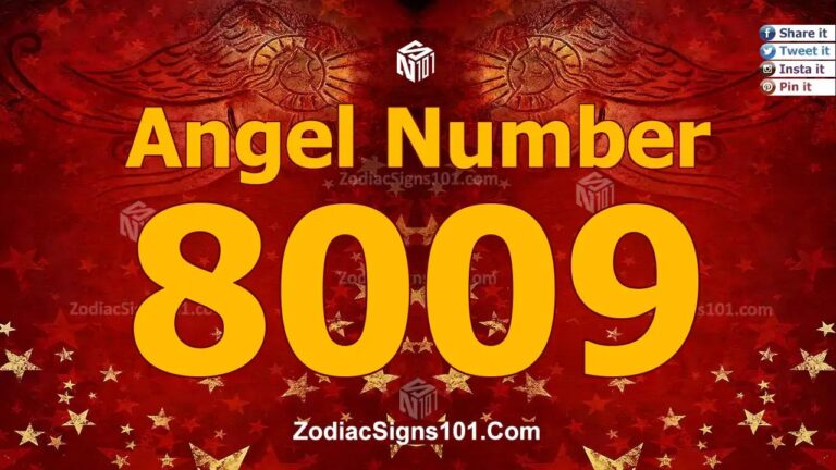 8009 Angel Number Spiritual Meaning And Significance