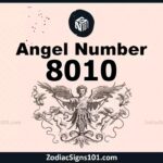 8010 Angel Number Spiritual Meaning And Significance