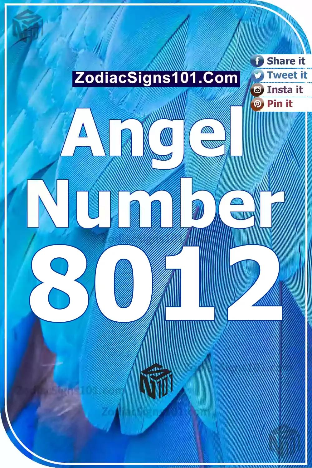 8012 Angel Number Meaning