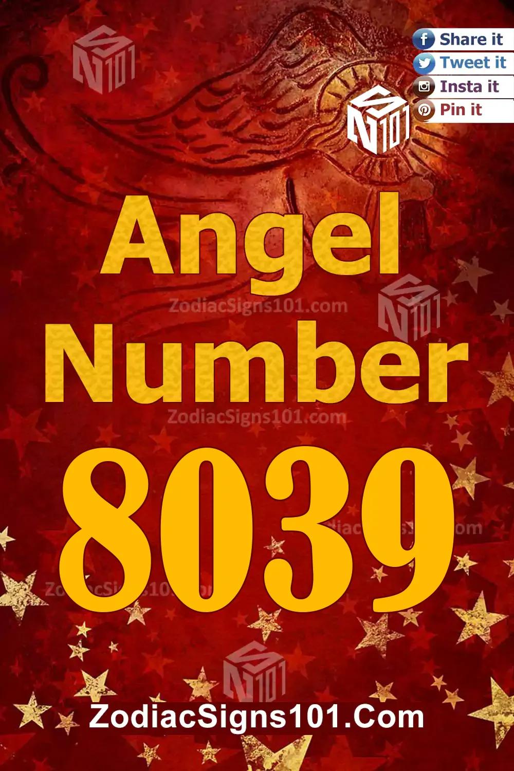 8039 Angel Number Meaning