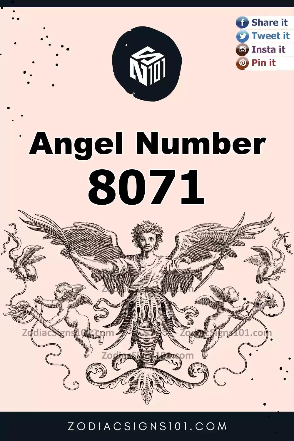 8071 Angel Number Meaning