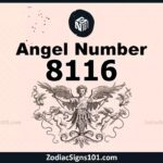 8116 Angel Number Spiritual Meaning And Significance