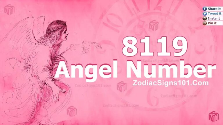 8119 Angel Number Spiritual Meaning And Significance