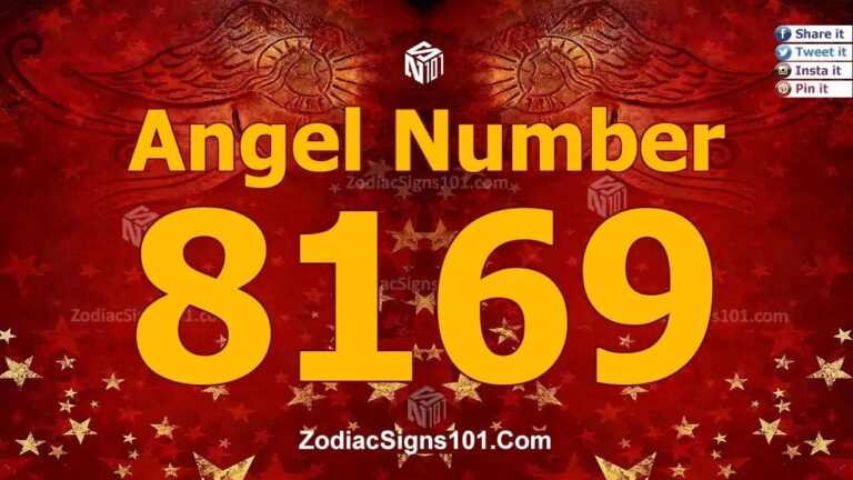 8169 Angel Number Spiritual Meaning And Significance