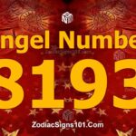 8193 Angel Number Spiritual Meaning And Significance