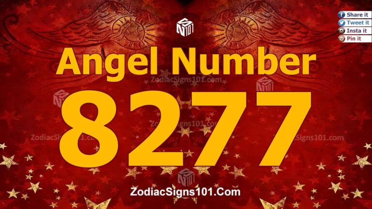 8277 Angel Number Spiritual Meaning And Significance