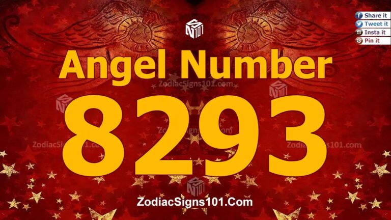 8293 Angel Number Spiritual Meaning And Significance