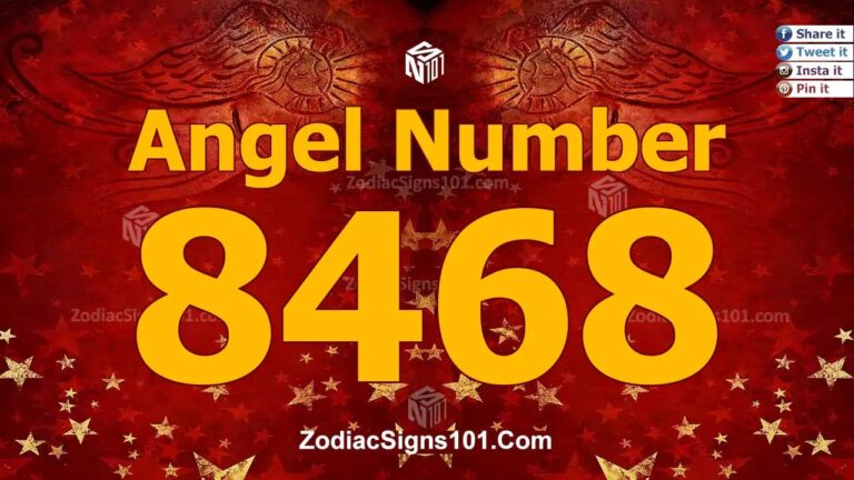 8468 Angel Number Spiritual Meaning And Significance