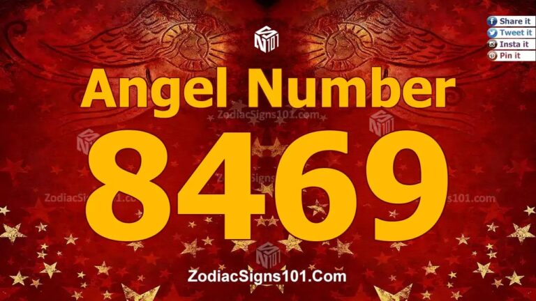 8469 Angel Number Spiritual Meaning And Significance
