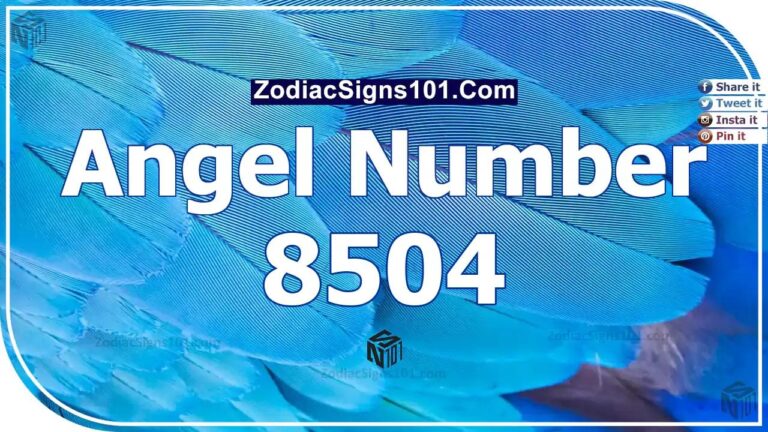8504 Angel Number Spiritual Meaning And Significance