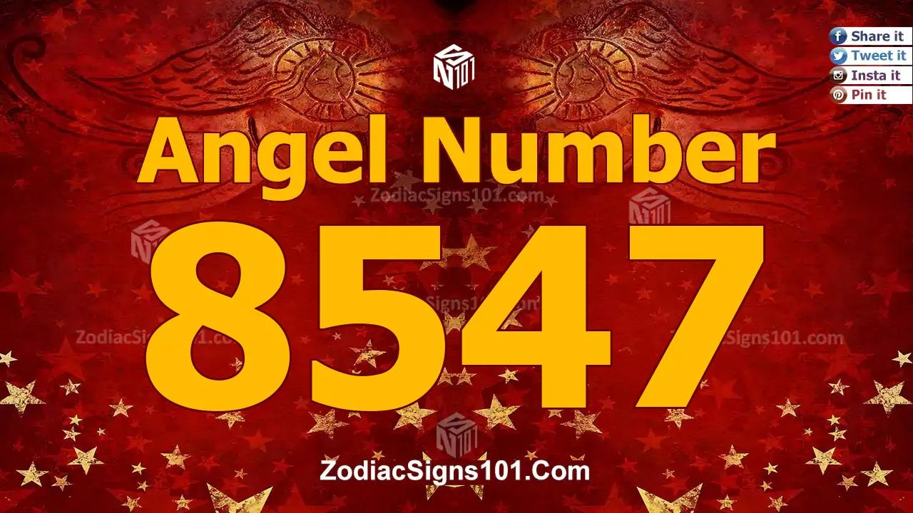 8547 Angel Number Spiritual Meaning And Significance