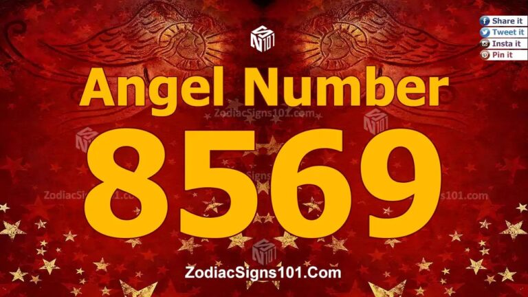 8569 Angel Number Spiritual Meaning And Significance