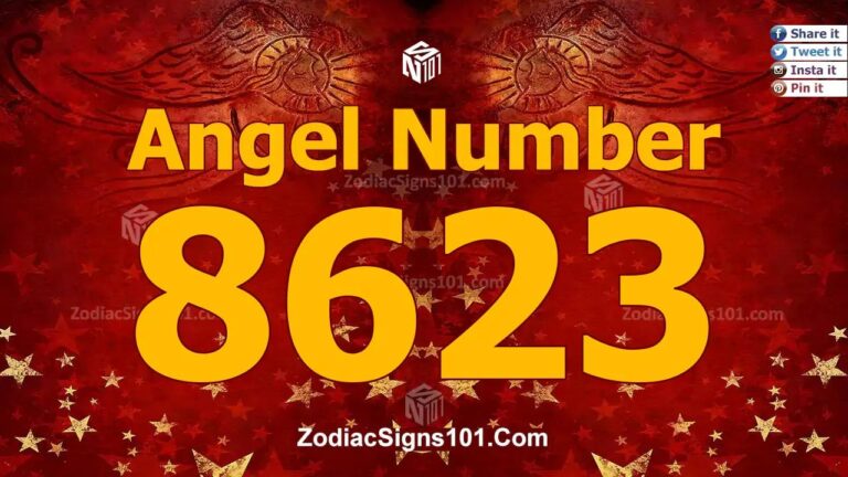 8623 Angel Number Spiritual Meaning And Significance