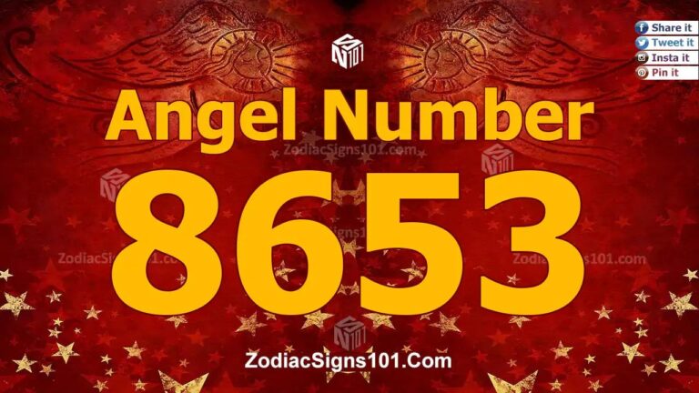 8653 Angel Number Spiritual Meaning And Significance