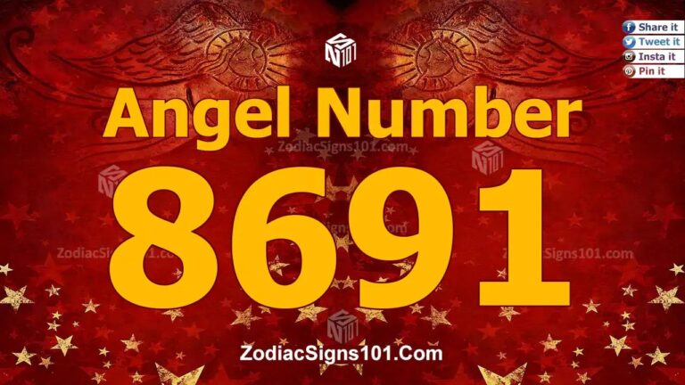 8691 Angel Number Spiritual Meaning And Significance