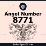 8771 Angel Number Spiritual Meaning And Significance