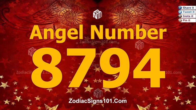 8794 Angel Number Spiritual Meaning And Significance