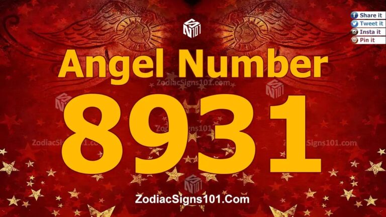 8931 Angel Number Spiritual Meaning And Significance