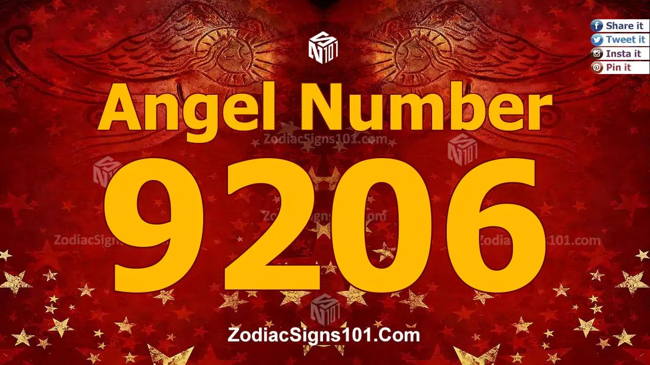 9206 Angel Number Spiritual Meaning And Significance