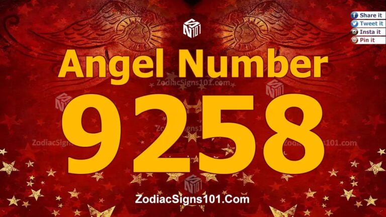 9258 Angel Number Spiritual Meaning And Significance