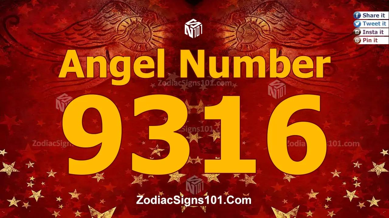 9316 Angel Number Spiritual Meaning And Significance