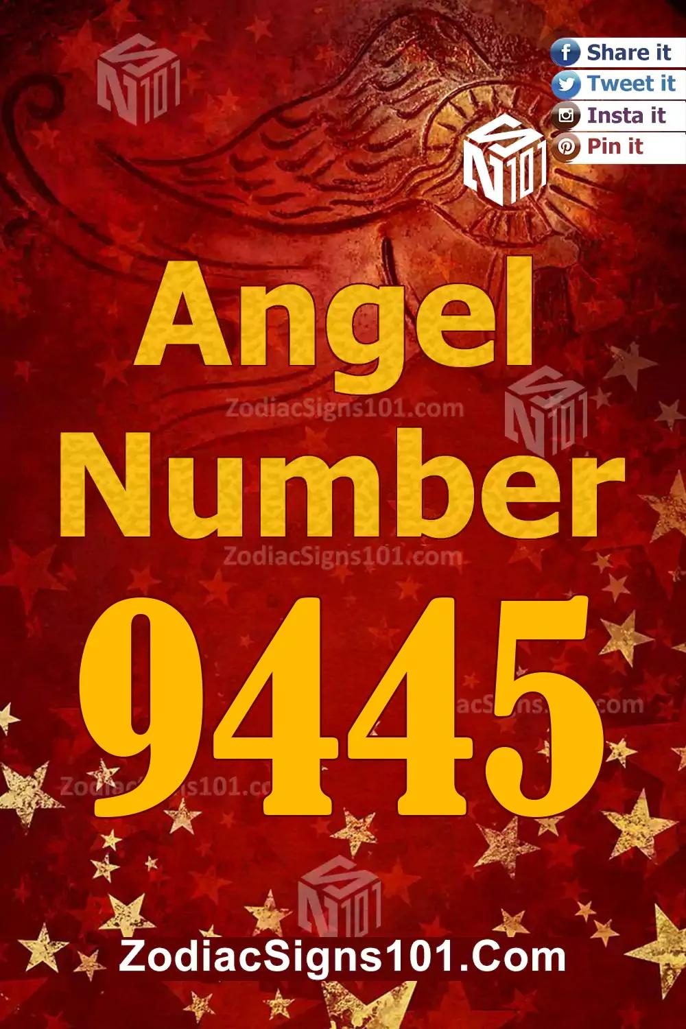9445 Angel Number Meaning